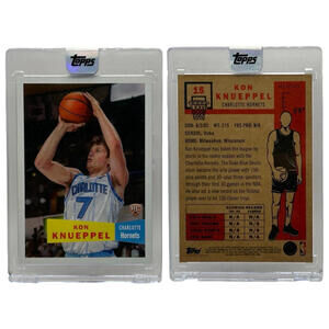 2025-26 Topps NBA Living Set Kon Knueppel  SP Hornets #15 Rookie Card (RC)